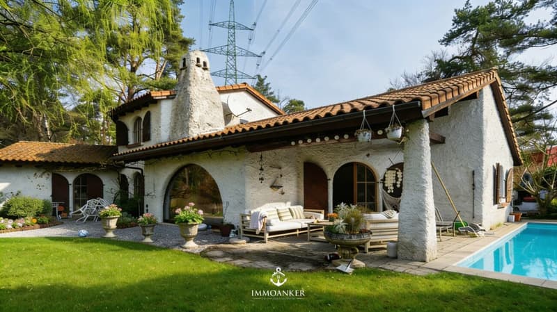 Spacious single-family house with pool, spaciousness and plenty of privacy in Studen (2)
