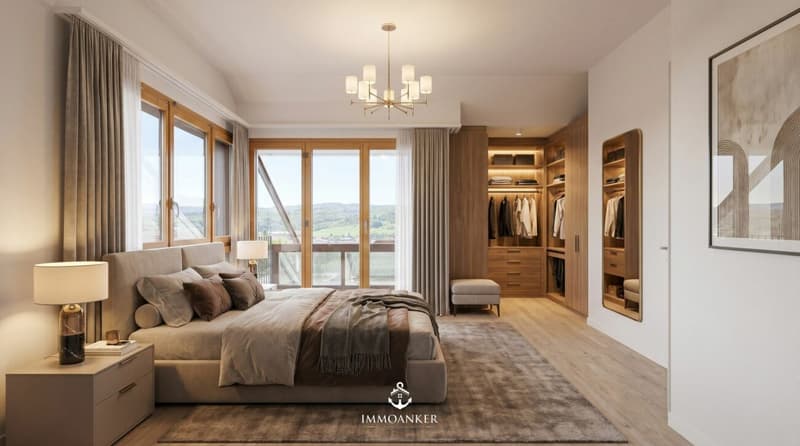 Casa unifamiliare di 6,5 locali appena ristrutturata con pendio a sud e vista panoramica a Füllinsdorf (4)