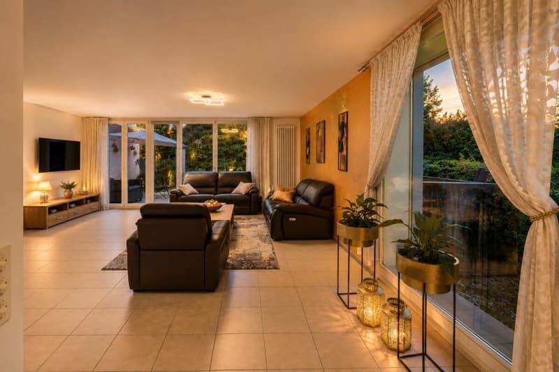 Living on the Töss - spacious 4.5-room duplex apartment with garden and privacy (5)