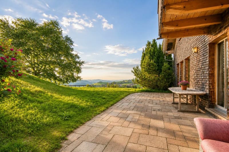 Unique solid wood house made of moonwood - healthy living with mountain views and versatile usage possibilities (5)