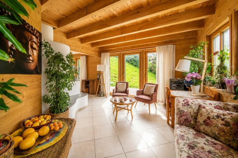 Unique solid wood house made of moonwood - healthy living with mountain views and versatile usage possibilities (10)