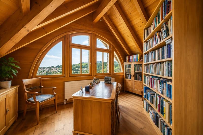 Unique solid wood house made of moonwood - healthy living with mountain views and versatile usage possibilities (14)