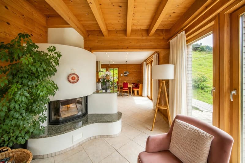 Unique solid wood house made of moonwood - healthy living with mountain views and versatile usage possibilities (9)