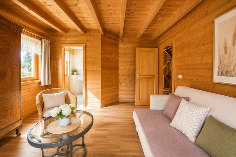 Unique solid wood house made of moonwood - healthy living with mountain views and versatile usage possibilities (20)