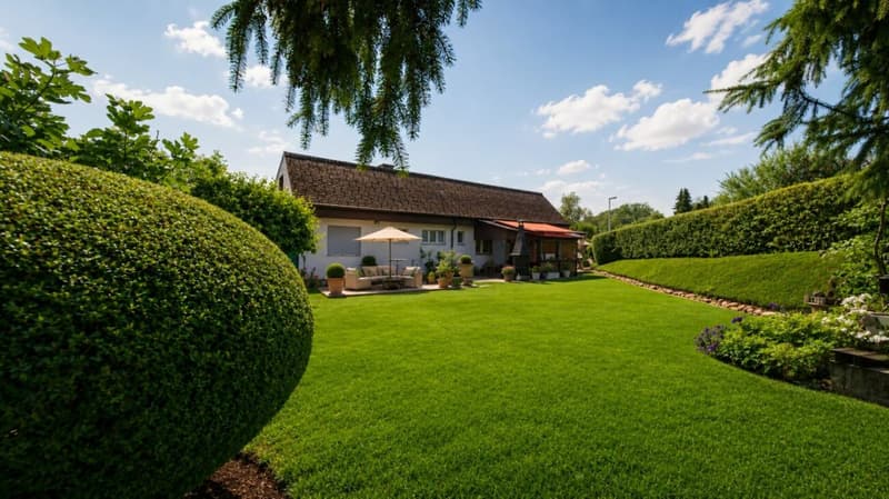 Exklusives Familienparadies mit Pool und Weitblick - grosszügiges 10-Zimmer-Einfamilienhaus in Bergdietikon (6)