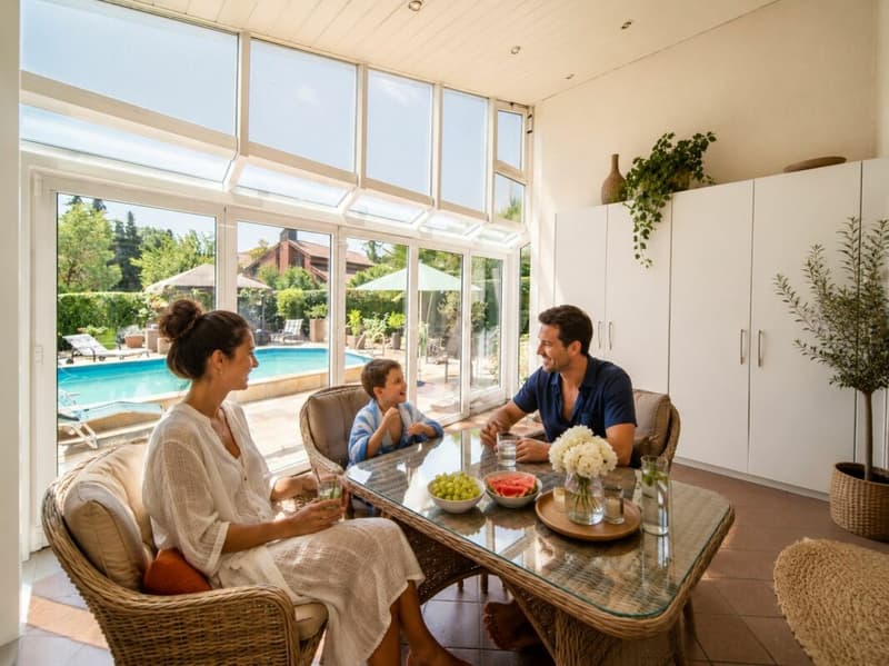 Exklusives Familienparadies mit Pool und Weitblick - grosszügiges 10-Zimmer-Einfamilienhaus in Bergdietikon (14)