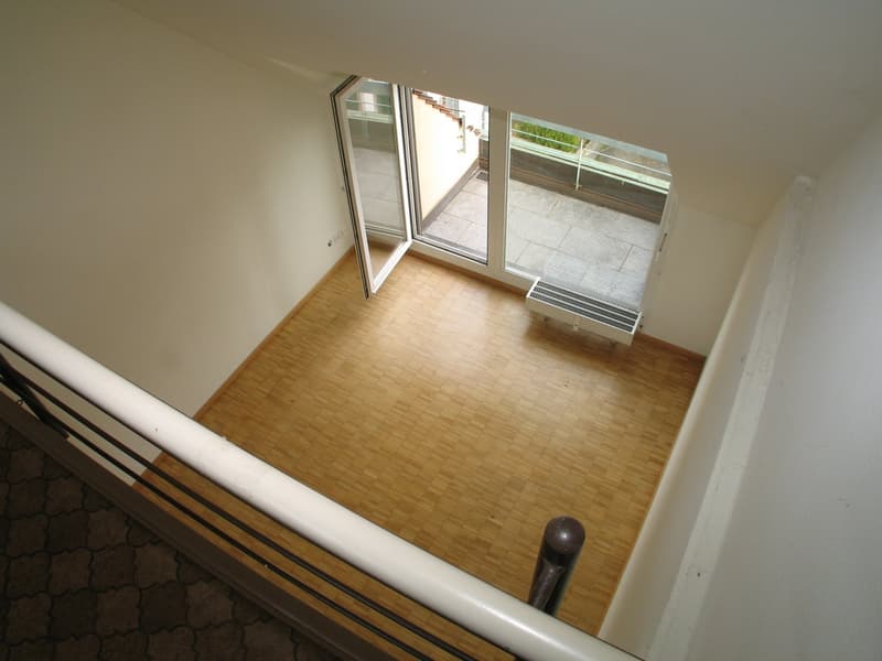 Charmante 3-Zimmer-Dachwohnung mit Galerie im Zentrum von Riehen (1)