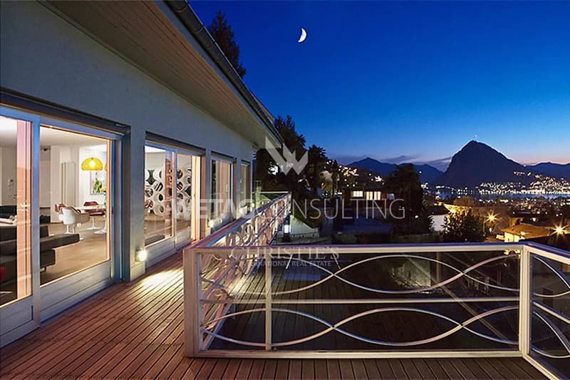 Luxuriöse Villa in Pregassona mit Seesicht & ideal für Familien zu verkaufen (1)