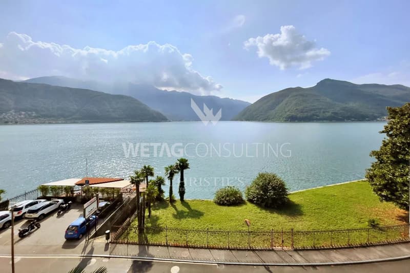 Moderne Wohnung in Lugano-Melide mit atemberaubendem Blick auf den Luganersee zu verkaufen (2)