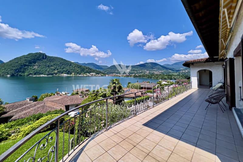 Renommierte Villa in Carabietta mit Pool & Blick auf den Luganer See zu verkaufen (13)