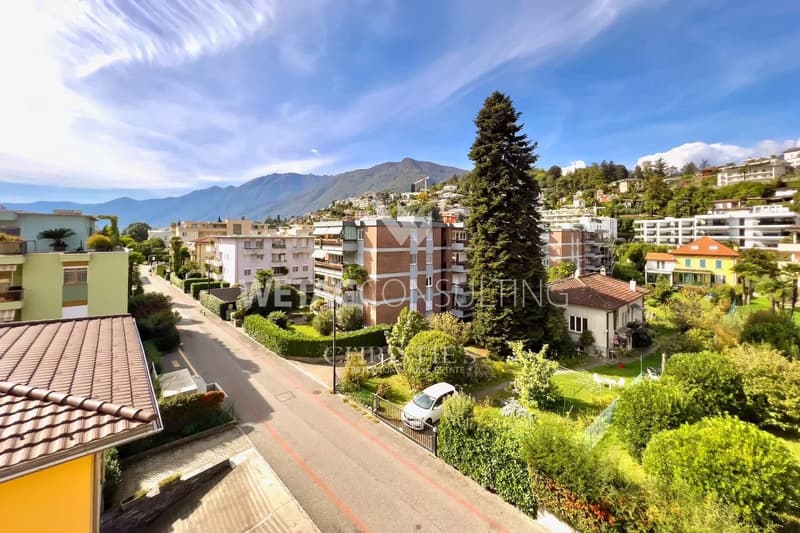 Penthouse-Wohnung in zentraler Lage in Ascona am Lago Maggiore zu verkaufen (1)