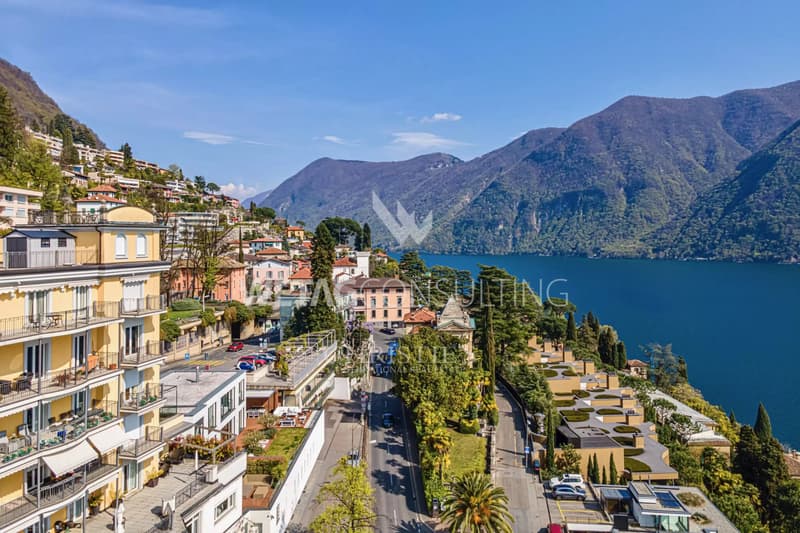 Lugano-Castagnola: Wohnung mit traumhaftem Blick auf den Luganersee zu verkaufen (11)