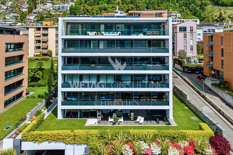 Minusio: Elegantes Luxus-Designer-Duplex-Penthouse zum Verkauf am Lago Maggiore mit herrlichem Seeblick (12)