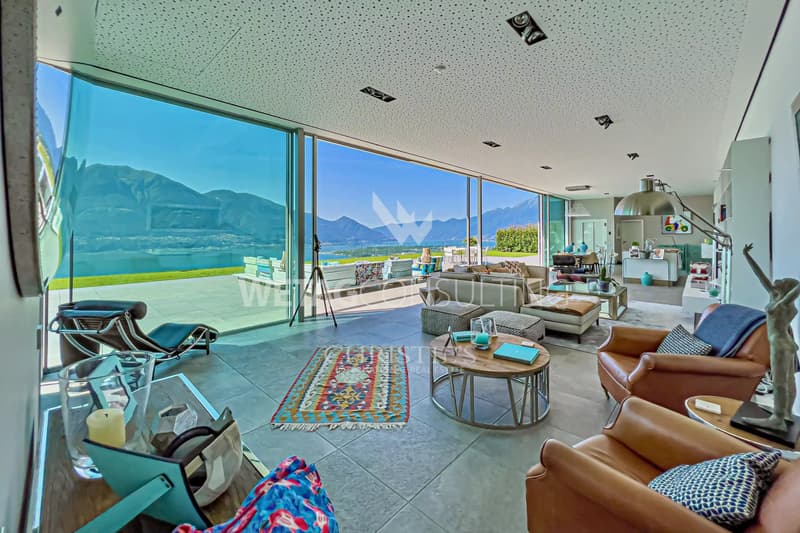 Exklusive Duplex-Penthouse-Wohnung mit atemberaubender Aussicht zu verkaufen in Minusio (2)