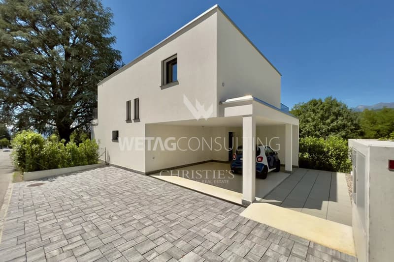 Lugano-Cadro: Moderne Villa mit Garten zu verkaufen (11)