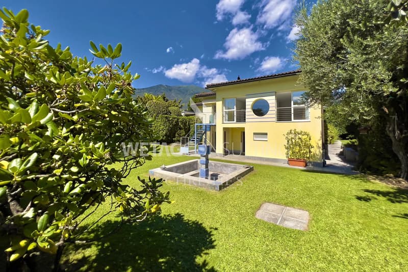 Villa im modernen Stil im Grünen in Ascona zu verkaufen (12)