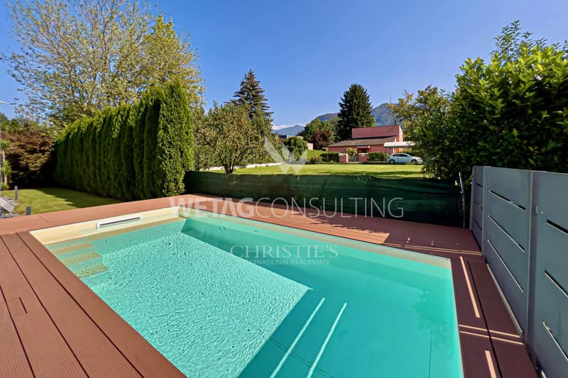 Gentilino: Moderne Villa in der Nähe von Lugano zu verkaufen (2)