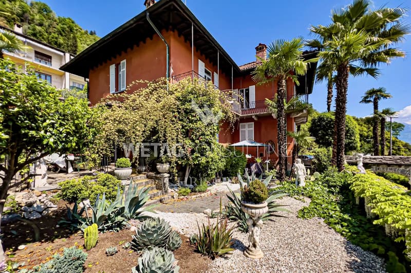 Villa Ponente: Klassische Liegenschaft im mediterranen Stil mit Blick auf den Lago Maggiore in Minusio zu verkaufen (10)