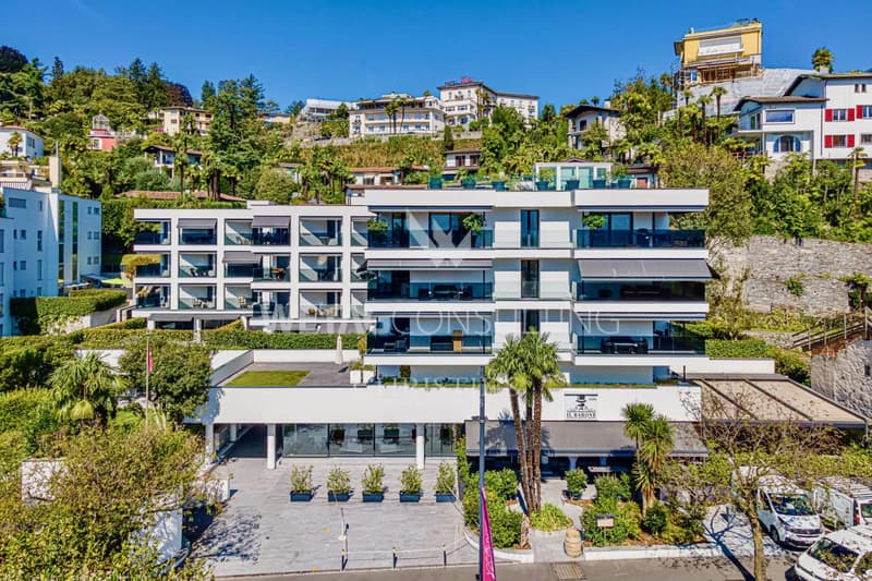 Moderne Ferienwohnung mit gedeckter Terrasse in Ascona zu verkaufen (12)