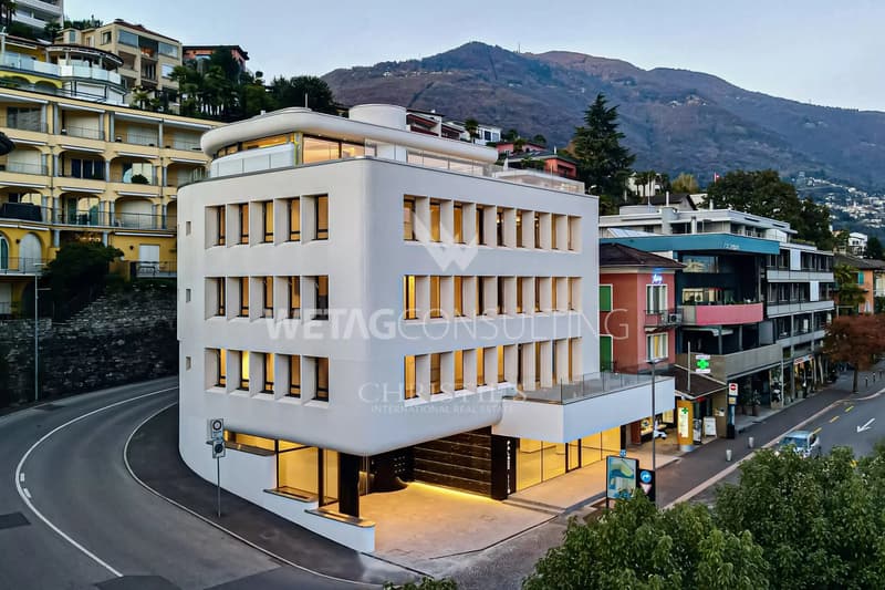 Luxus 6.5-Zimmer-Duplex-Penthouse-Wohnung mit Blick auf den Lago Maggiore in Ascona zu verkaufen (11)