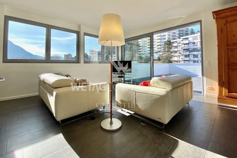 Lugano: Appartamento penthouse con grande terrazza in vendita (7)