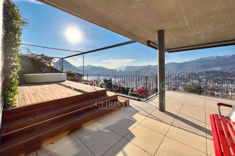 Appartamento duplex moderno in vendita a Lugano-Albonago (2)