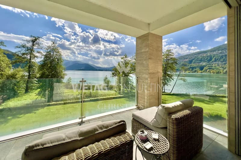 Appartamento moderno in Lugano-Muzzano in vendita, a solo una pietra dal Lago di Lugano (1)