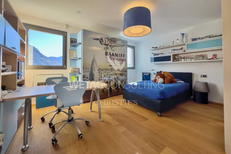 Lugano: moderne Villa mit Seeblick zu verkaufen (7)