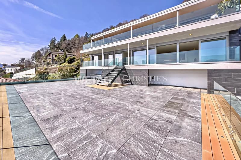 Prestigeträchtige Wohnung mit spektakulärem Blick auf den Luganersee in Vernate zu verkaufen (10)