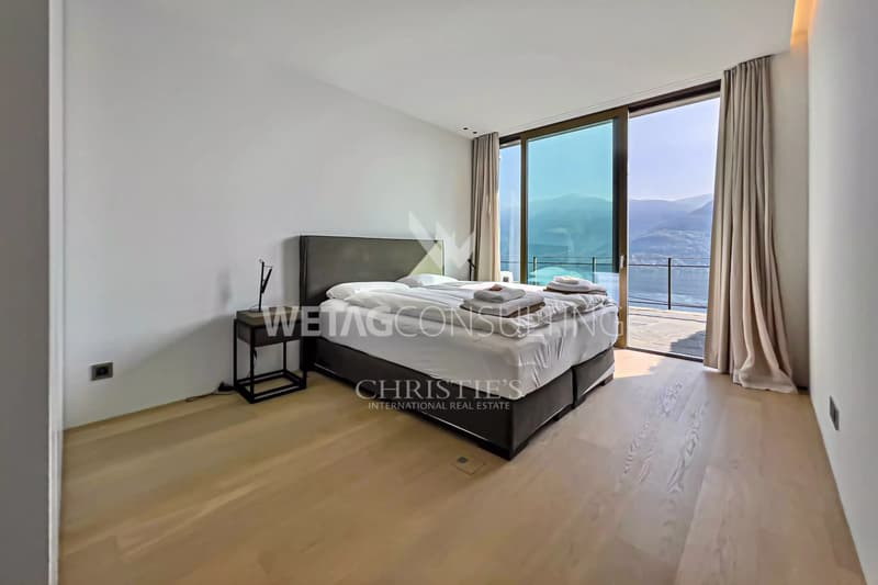 Exclusive apartment with 180 panoramic view of Lake Maggiore in Brissago for sale (9)
