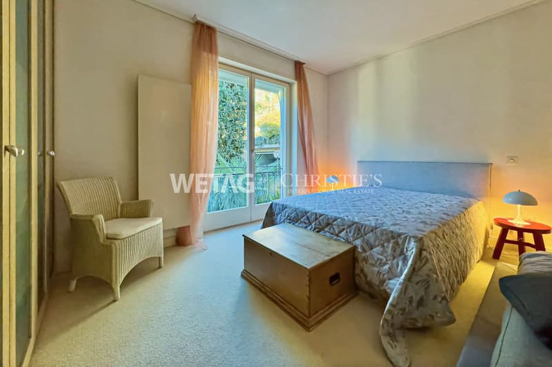 Lugano-Bissone: Wohnung mit direktem Zugang zum See, Aussenpool, Seeblick & Bootsplatz zu verkaufen (10)