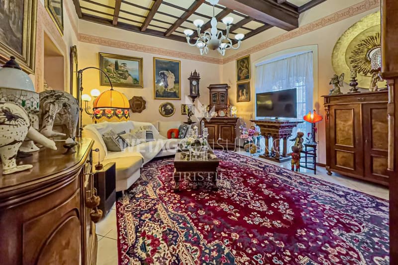 Casa patrizia storica con cortile interno in vendita a Brissago (5)