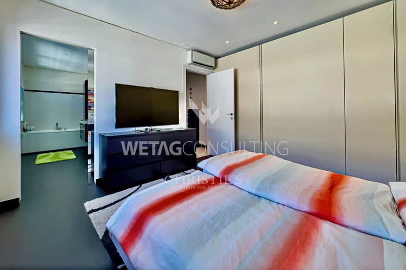 Modern penthouse apartment with lake view in central location in Locarno for sale (9)