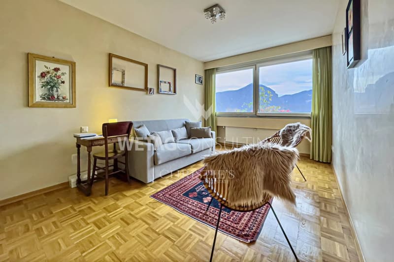 Appartement penthouse élégant avec vue sur le lac de Lugano à Lugano-Carona à vendre (9)