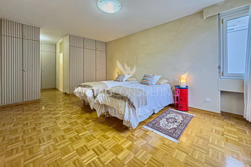 Appartement penthouse élégant avec vue sur le lac de Lugano à Lugano-Carona à vendre (8)