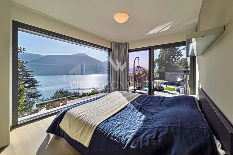 Brissago: Villa di lusso con vista mozzafiato sul lago in vendita in posizione esclusiva (5)