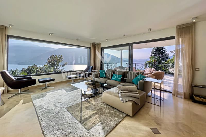 Brissago: Villa di lusso con vista mozzafiato sul lago in vendita in posizione esclusiva (3)