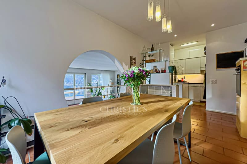 Charming small villa with outdoor pool, lake view in Montagnola for sale (4)