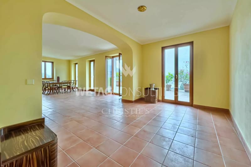 Ruvigliana: Appartement avec vue lac magnifique & piscine à vendre (3)