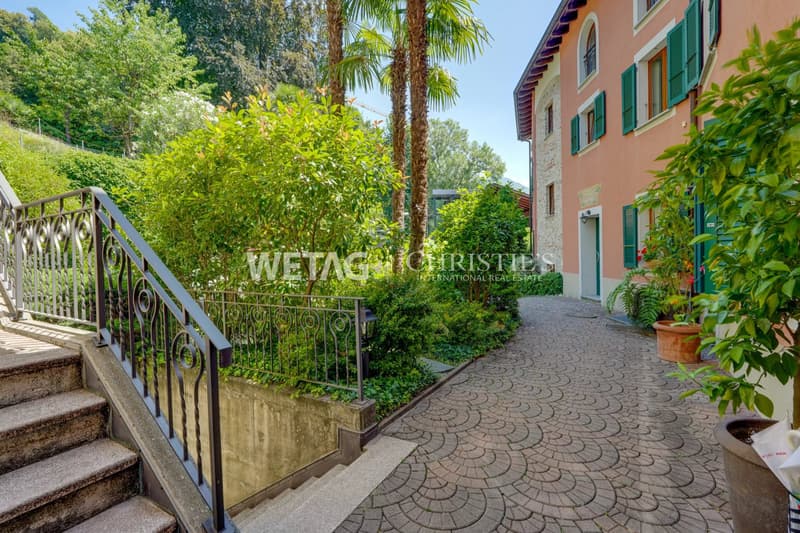 Lugano-Ruvigliana: elegante Wohnung mit atemberaubendem Seeblick, Pool & Garten zu verkaufen (10)