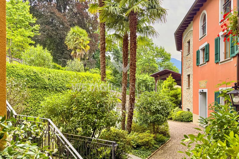 Lugano-Ruvigliana: appartement élégant avec vue imprenable sur le lac, piscine & jardin à vendre (8)