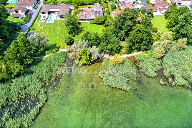 Lugano-Magliaso : villa somptueuse avec piscine intérieure, directement sur le lac de Lugano (12)