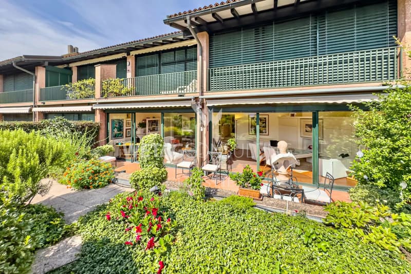 In vendita a Lugano-Gentilino: appartamento elegante con giardino privato & vista parziale sul lago di Lugano (12)