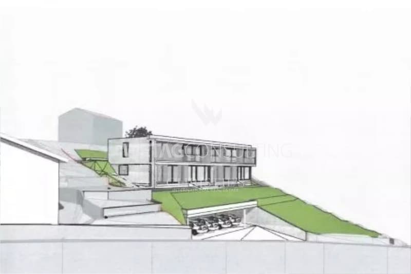 Lugano-Neggio: terreno edificabile di 1'137 m² con vista sul Lago di Lugano in vendita (9)
