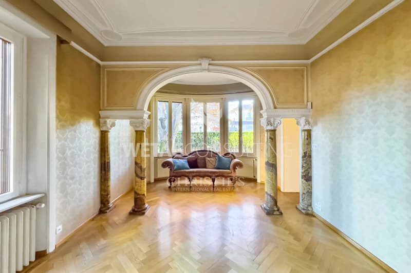 "La Silene" villa charmante avec grand jardin privé à Locarno à vendre dans un emplacement stratégique (2)