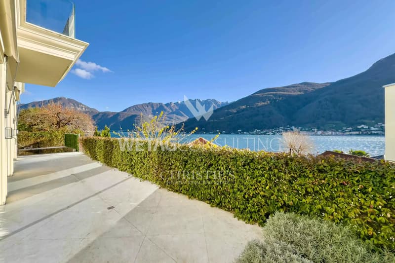 Lugano-Vico Morcote: Modern Villa with Spectacular View of Lake Lugano for Sale (10)