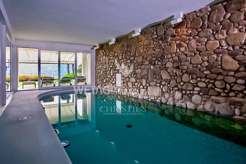Lugano-Figino: Elegante Villa mit traumhafter Aussicht auf den Luganersee & Indoor-Pool zu verkaufen (6)