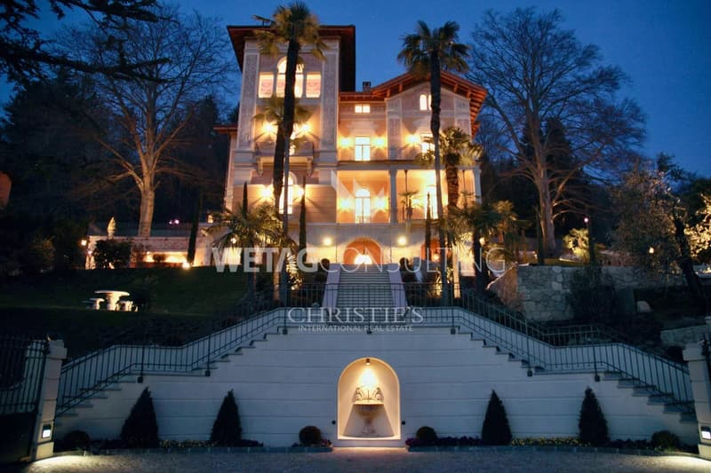 Historic Art Nouveau villa in Curio with pool & beautifully landscaped garden for sale (1)