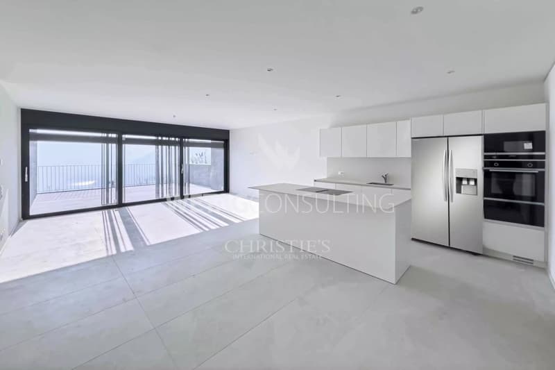 Lugano-Carona : appartement duplex moderne avec vue spectaculaire sur le lac de Lugano à vendre (3)