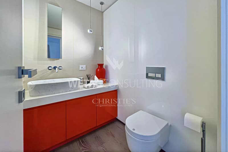Appartamento a Porza con giardino privato & vista sul lago in vendita (10)